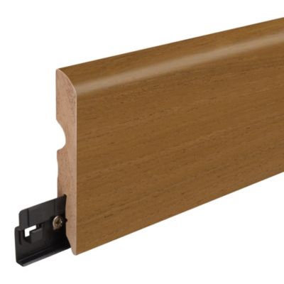 Plinthe Plaquée bois Décor 280 coloris brun (vendue à la pièce)