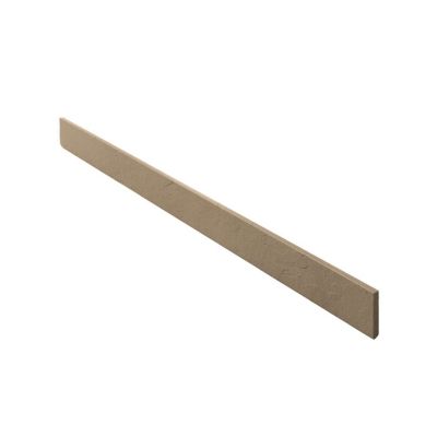 Plinthe pour receveur de douche beige  15x100 cm finition ardoise - POALGI