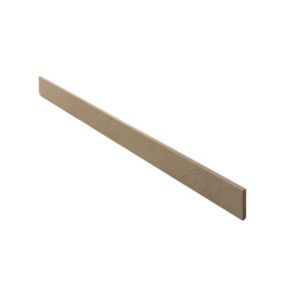 Plinthe pour receveur de douche beige  15x140 cm finition ardoise - POALGI