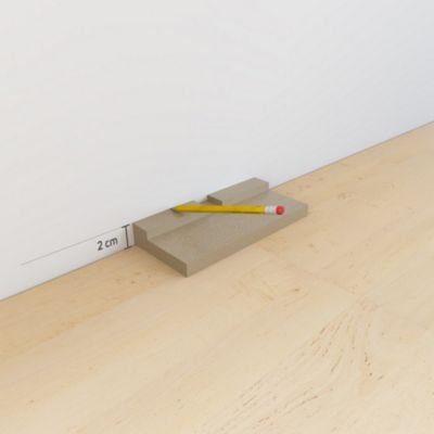Plinthe Selit 2m x 5 cm blanc (vendue à la pièce)
