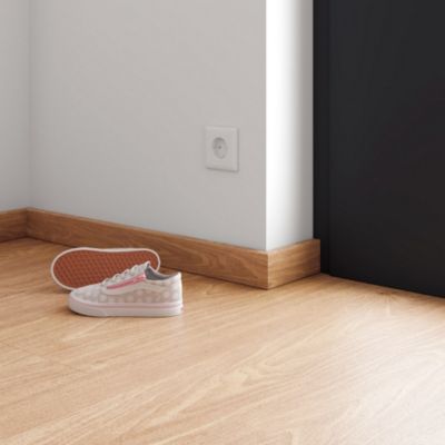Plinthe Selit 2m x 5 cm blanc (vendue à la pièce)