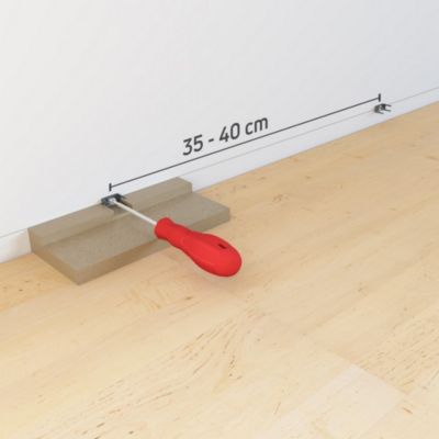 Plinthe Selit 2m x 5 cm noir (vendue à la pièce)