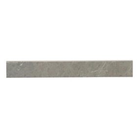 Plinthe Ultimate marbre poli gris 8 x 60 cm