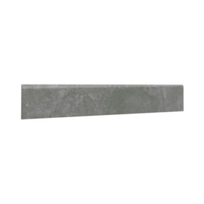 Plinthes carrelage District gris moyen 8x60cm - lot de 5