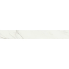 Plinthes carrelage marbre blanc poli 10 x 80 cm Great Baldocer (vendu par lot de 5)