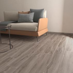 Plinthes carrelage Urbanwood taupe 8x60cm - lot de 5