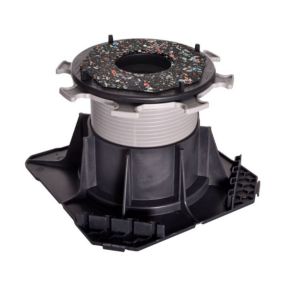Plot réglable autonivelant Cleman pour terrasse dalle 80 à 130 mm - JOUPLAST - Carton de 20 pièces