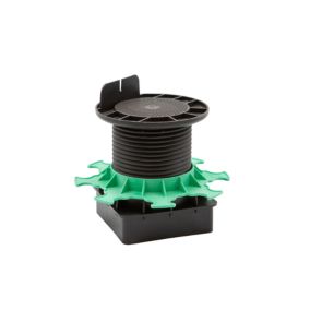 Plot terrasse réglable pour pieu métallique 43/138 mm Elevo  - JOUPLAST - Carton de 30 pièces