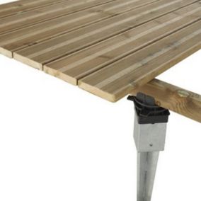 Plots vérin terrasse Blooma Ichim lot de 10