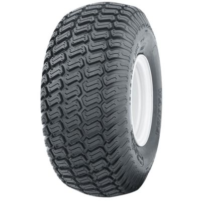 Pneu 18x9,50-8 à 4 plis pour tondeuse à gazon, buggy ou chariot, monté sur une jante à 4 goujons avec un entraxe de 4 pouces -