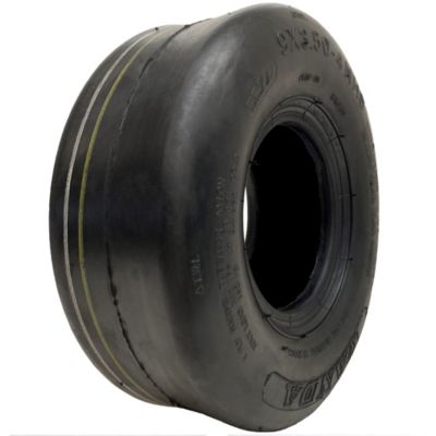 Pneu lisse 9x3.50-4, 9x3.50-4, pour tondeuse - entretien des pelouses - Wanda P607