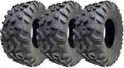 Pneu pour quad 27x11.00-12, 275/70-12, 8 plis, P0359 OBOR Cypress 76J, homologué pour la route (lot de 3)