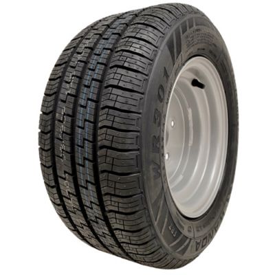 Pneu radial Wanda WR301 195/55R10C pour remorque, entraxe 4x100, haute vitesse, capacité de charge de 750 kg