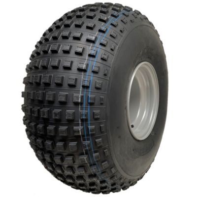 Pneu tout-terrain à crampons 25x12.00-9 pour quad Wanda P318, 4 plis, Gator Tire, 4 crampons, jante PCD de 4 pouces