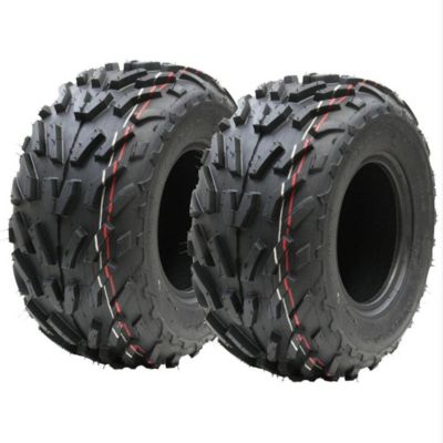 Pneus 16x8.00-7 pour quad, 4 plis, Wanda P329, homologués pour la route (marquage E), charge maximale de 80 kg (jeu de 2)
