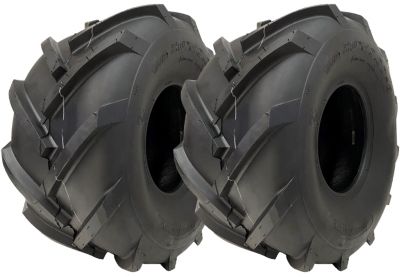 Pneus à crampons pour rotovateur Wanda P328, à centre ouvert, 20x10.00-8 (jeu de 2)