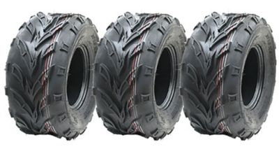 Pneus pour quad 18x9,50-8 Wanda P361 pour sentiers de terre, homologués E et autorisés sur route (jeu de 3)