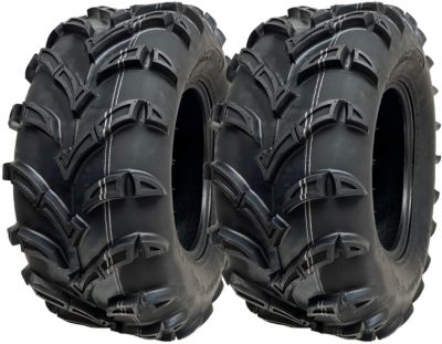 Pneus pour quad 25x10.00-12, 6 plis, Wanda P377, homologués E, autorisés sur route, 50J (jeu de 2)