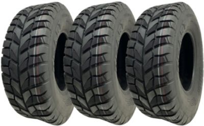 Pneus pour quad 25x8.00-12 (205/80-12) 6 plis WP07 OBOR Beast 47N homologués pour la route (jeu de 3)