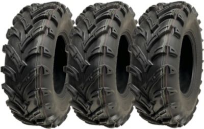 Pneus pour quad 25x8.00-12, 6 plis, 14 psi, Wanda P377, homologués pour la route, 65J (lot de 3)