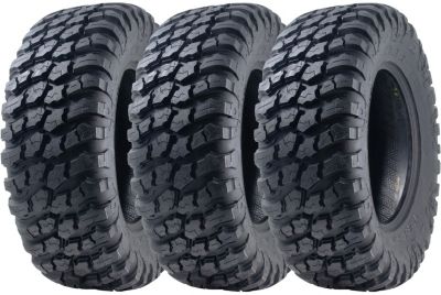 Pneus pour quad 27x9.00R14, 8 plis, 225/70R14 OBOR WL21 Terrarex 49M, homologués pour la route (jeu de 3)