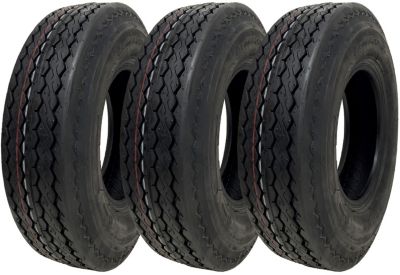 Pneus pour remorque Wanda 4.80/4.00-8, 6 plis, haute vitesse, homologués E, autorisés sur la voie publique (lot de 3)