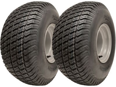 Pneus pour tondeuse à gazon 20x8.00-8, 4 plis, Wanda P332, homologués pour la route, entraxe de 100 mm (lot de 2)