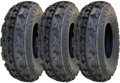 Pneus Slasher 22x7.00-10 pour quad (4x4) WP01 OBOR Race, 6 plis, homologués pour la route (lot de 3)