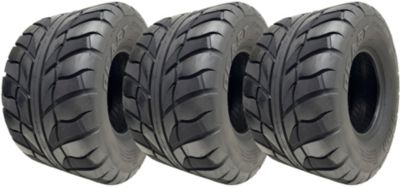 Pneus tubeless OBOR Beast 6 plis 20x11.00-9 (275/50-9) 46N homologués pour la route (lot de 3)