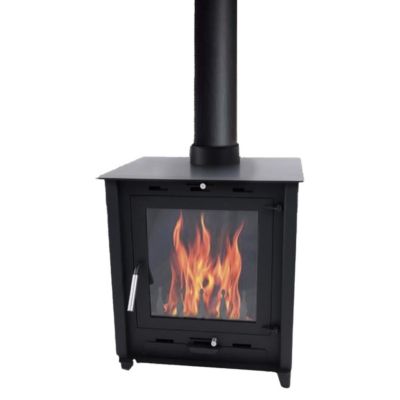 Poêle à Bois à Accumulation 8,8 - 12 Kw - Bûches De 45 Cm - Rendement élevé