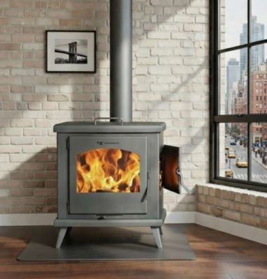 Poêle à bois Juan Panadero C3 TITANIUM 11 kW / Haut rendement 85 %