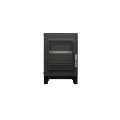 Poêle à bois - SUPRA - THÉODORE - 4,8 kW - Acier - Noir