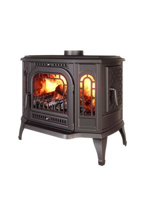 Poêle à bois sur pied - P7 (10,5 KW) ECO