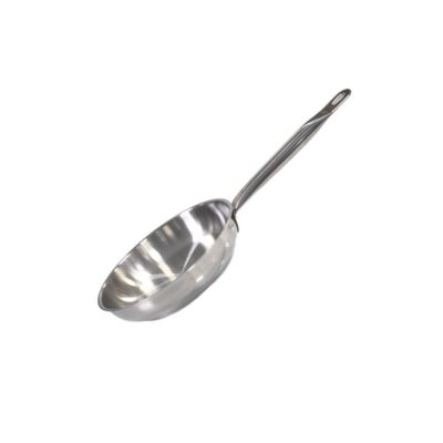 Poêle à frire 24 cm en inox 18/10 sans revêtement de 1,7 litres Elo Profi Therm