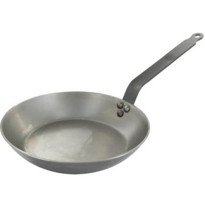 Poêle à frire tôle 26cm De Buyer 5110.26 coupe lyonnaise