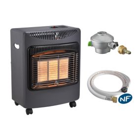 Poêle à Gaz Infrarouge Daris Sannover 4200 W + Kit Complet NF