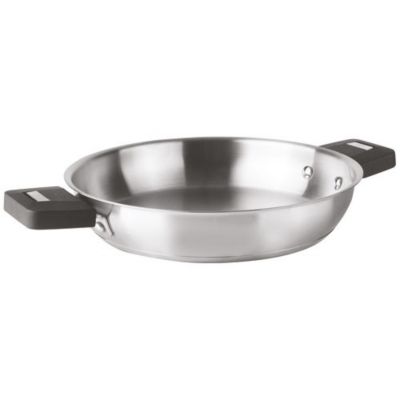 Poêle inox amovible combi 32 cm