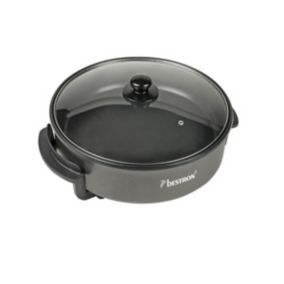 Poêle électrique multifonction 40cm 1500w noir Bestron AHP1800Z