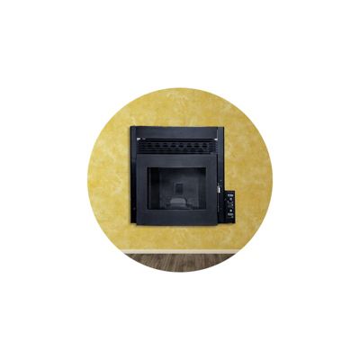 POÊLE À PELLETS INSERT CANAL 11 kW - Wi fi: Avec