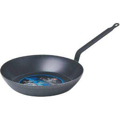 Poêle tôle bleue 20cm De Buyer 5020.20 coupe lyonnaise