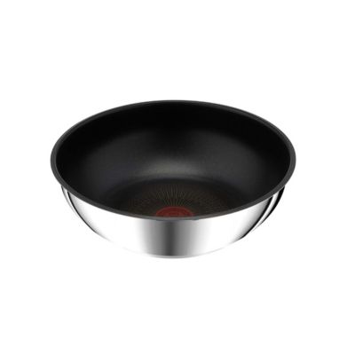 Poêle wok acier inoxydable 26cm Tefal L9737702 ingenio préférence
