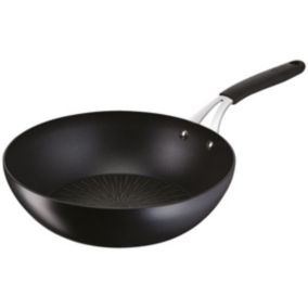 Poêle wok aluminium 28cm noir Lagostina 012165041828