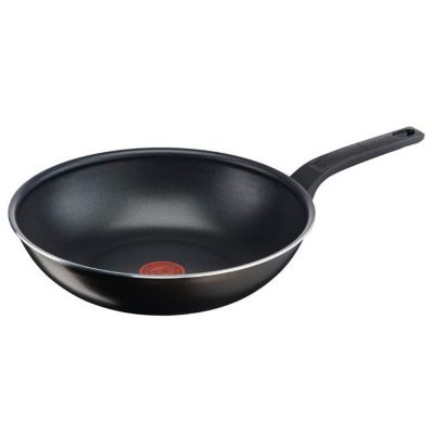 Poêle wok aluminium 28cm noir Tefal B5541902 easy cook & clean