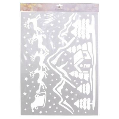 Pochoir noël gm 44,5 x 59,5 cm - feeric lights & christmas