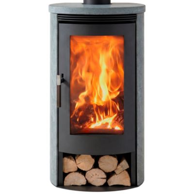 Poêle à bois en acier Panadero Baia 8 kW 240m²
