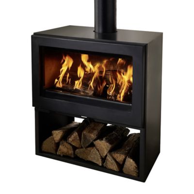 Poêle à bois en fonte Invicta Rustica 10kW 120m²