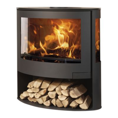 Poêle à bois en acier Panadero Iris 7,8kW 89m²