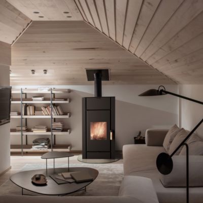 Poêle à bois en acier ventilé Canadian Spa Company Rovere 10.9kW