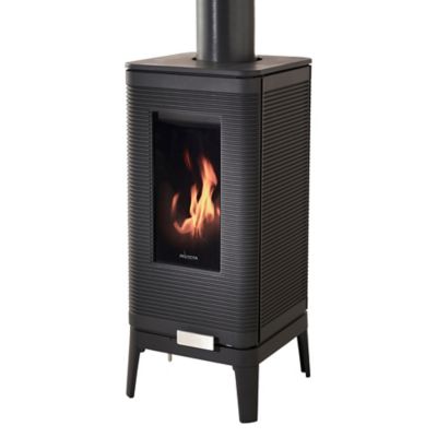 Poêle à bois en fonte Invicta Iwaki 7kW 85m²