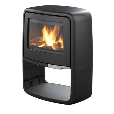 Poêle à bois en fonte Supra Paul bûcher 10kW 200m²